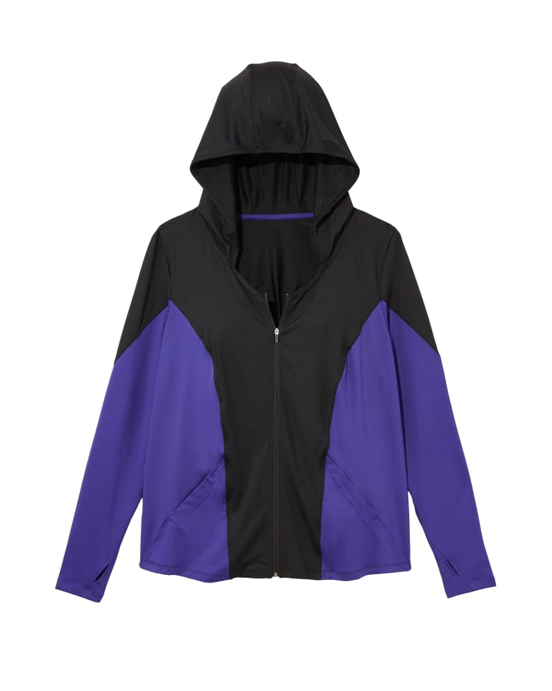 Front of plus size Alpine Hooded Jacket by Rainbeau Curves | Dia&Co | dia_product_style_image_id:136654